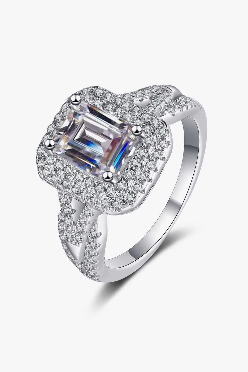 "Can't Stop Your Shine" 2 Carat Moissanite Ring