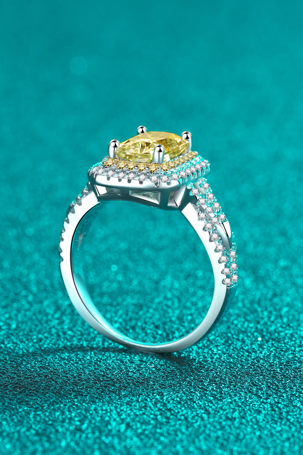 "Can't Stop Your Shine" 2 Carat Moissanite Ring