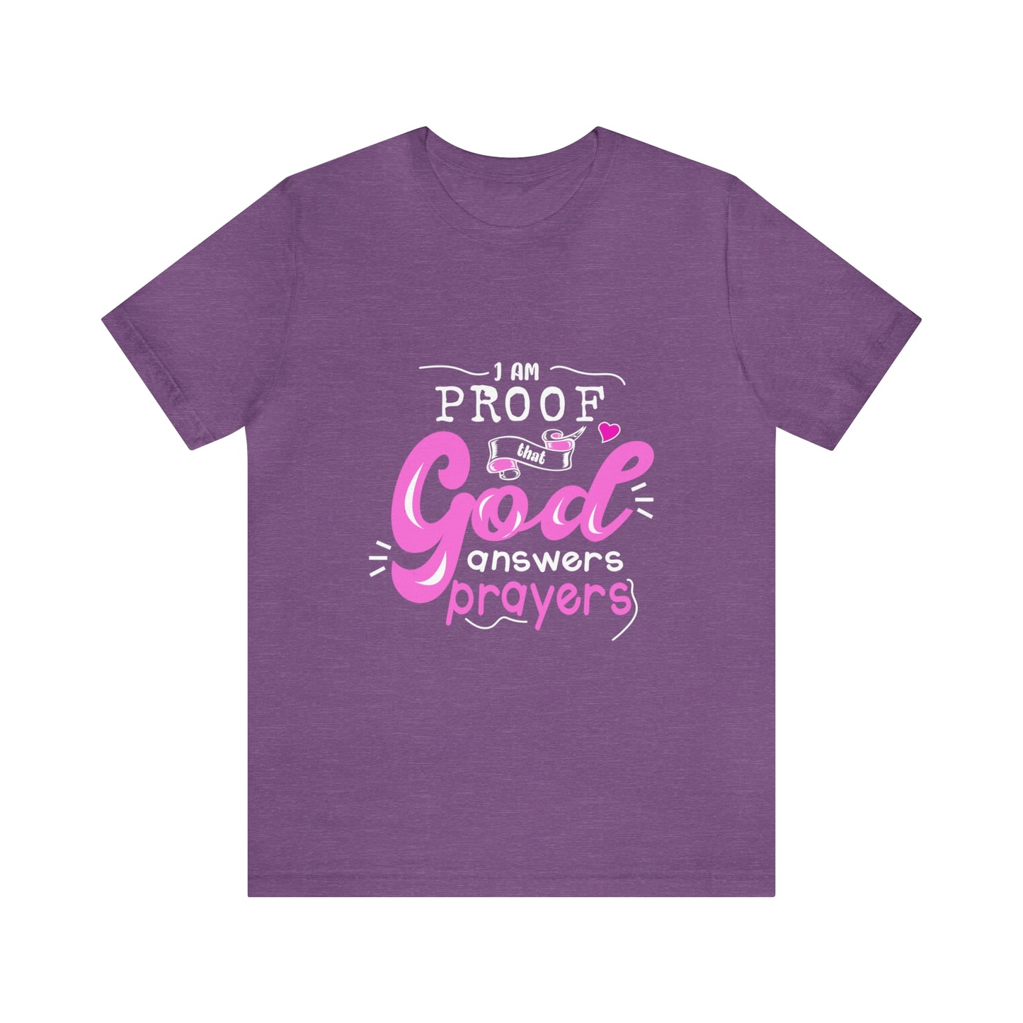 I AM PROOF Unisex Jersey Short Sleeve Tee