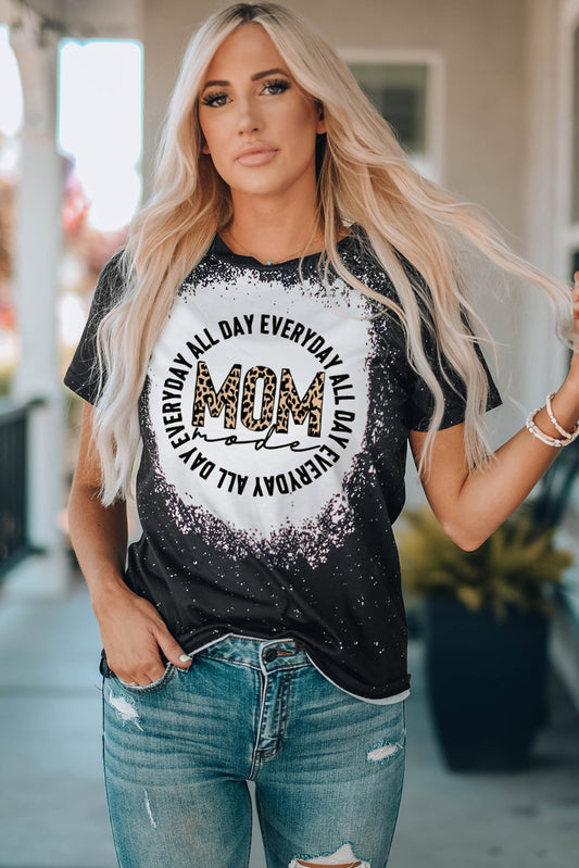 MOM ALL DAY EVERY DAY Short Sleeve Tee Shirt