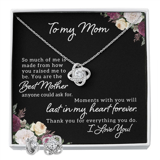 Best Mom Earring & Necklace Set