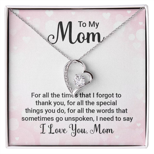 Unspoken Love for Mom