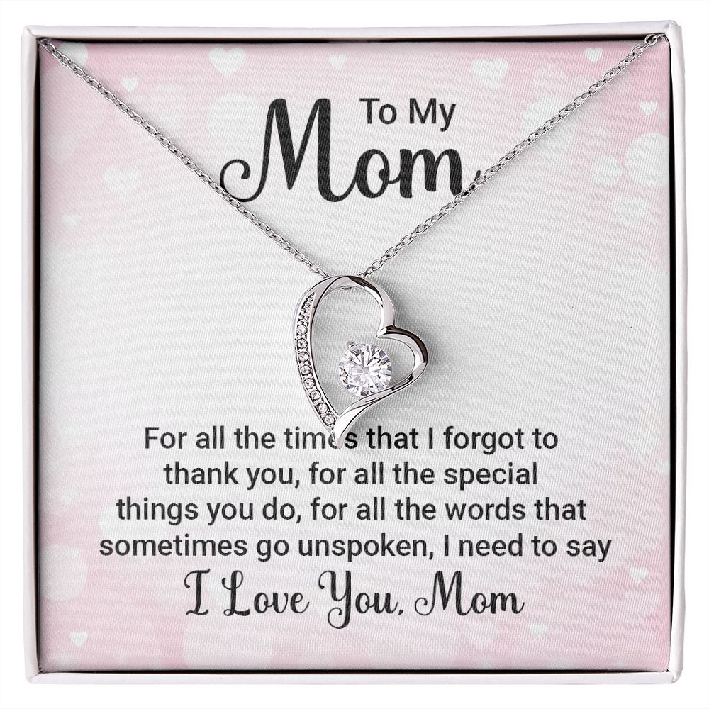 Unspoken Love for Mom