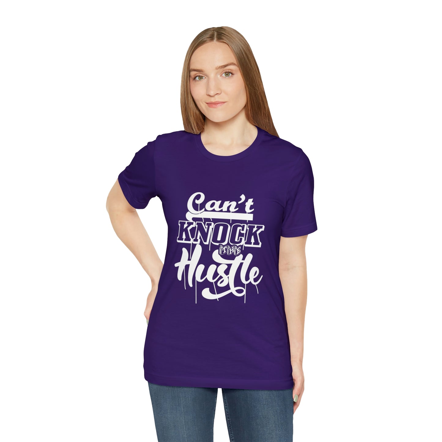 CAN'T KNOCK THE HUSTLE Unisex Jersey Short Sleeve Tee
