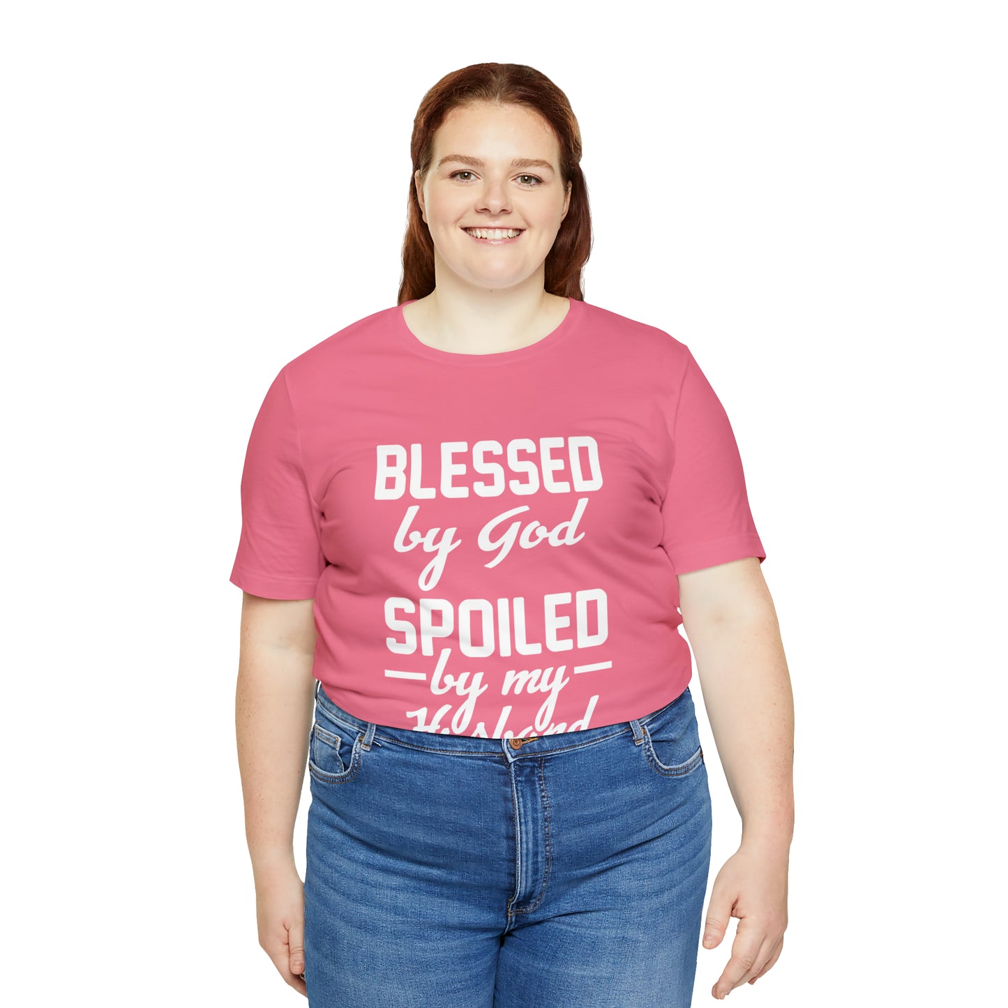 BLESSED & SPOILED Unisex Jersey Short Sleeve Tee