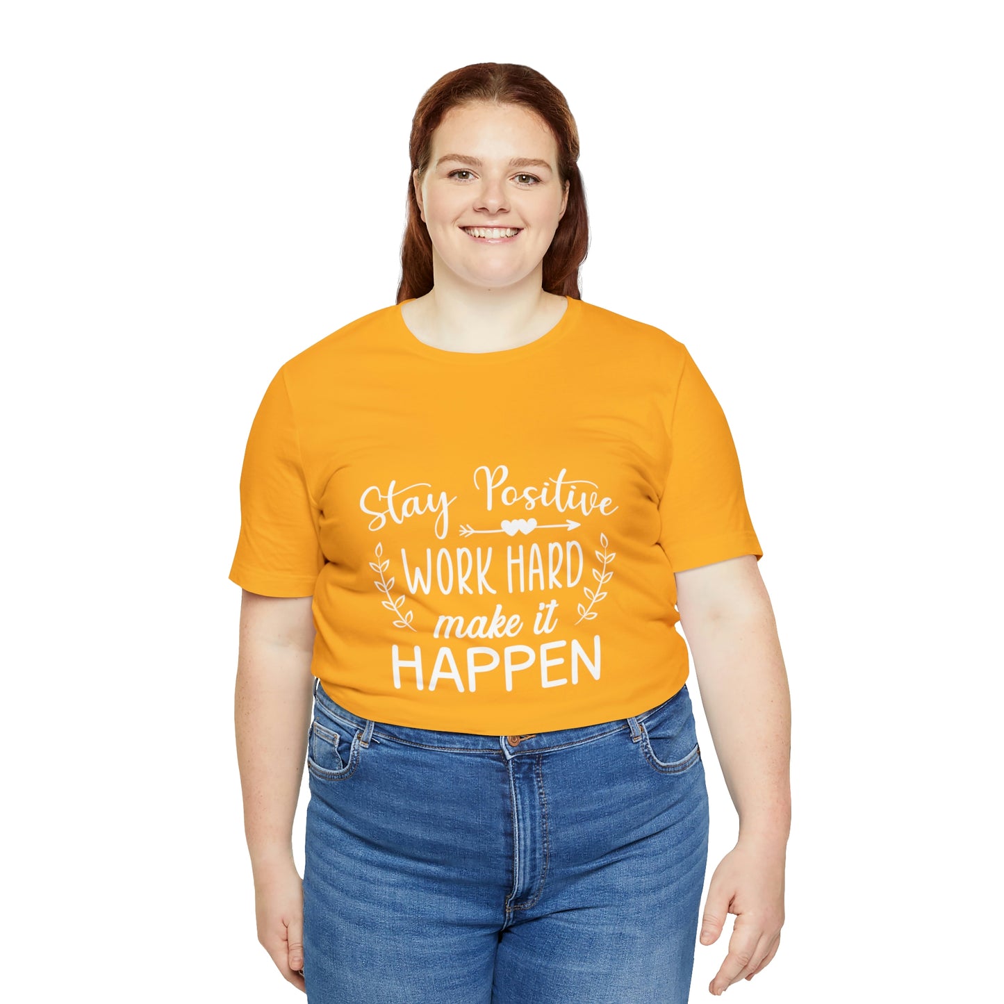 MAKE IT HAPPEN Unisex Jersey Short Sleeve Tee