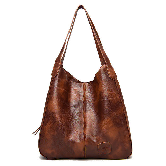 Vintage PU Leather Handbag