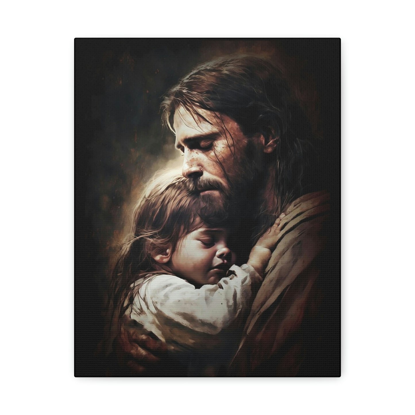 JESUS AND CHILD Canvas Gallery Wraps