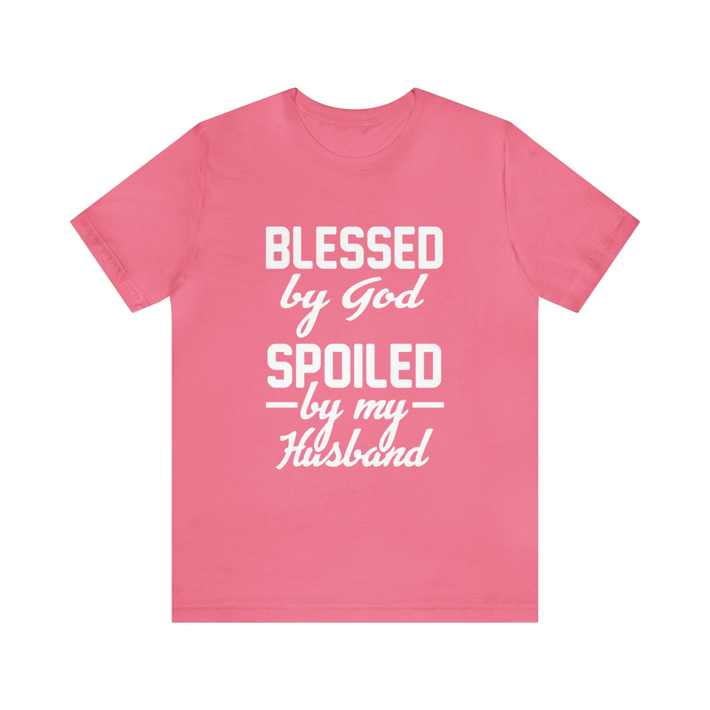 BLESSED & SPOILED Unisex Jersey Short Sleeve Tee