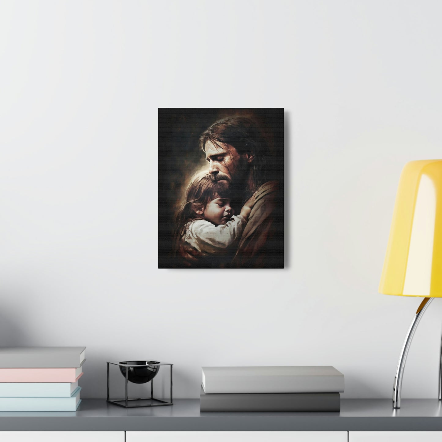 JESUS AND CHILD Canvas Gallery Wraps