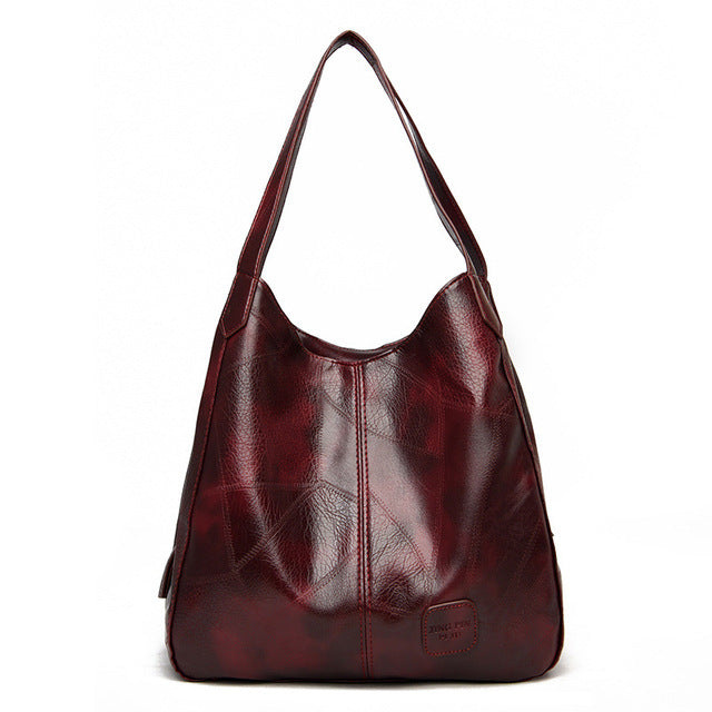 Vintage PU Leather Handbag