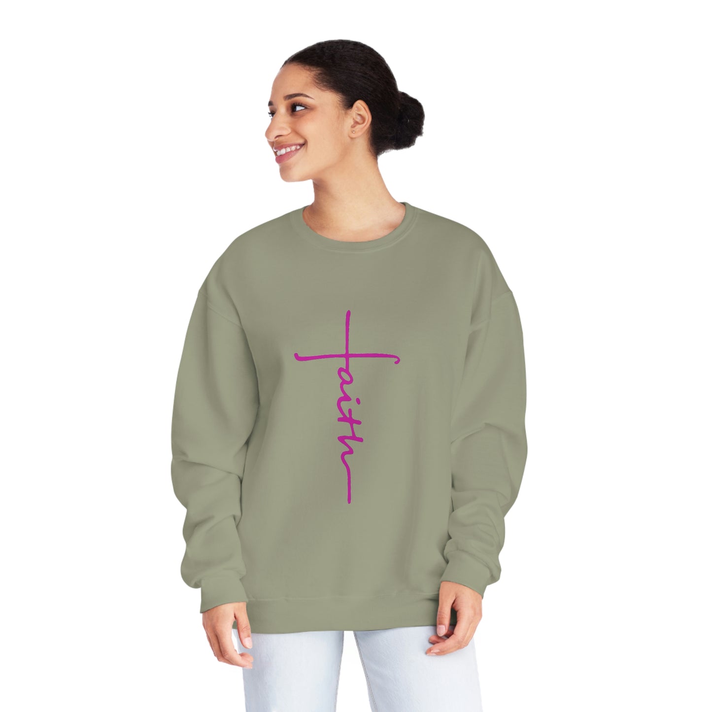 Unisex NuBlend® Faith Crewneck Sweatshirt