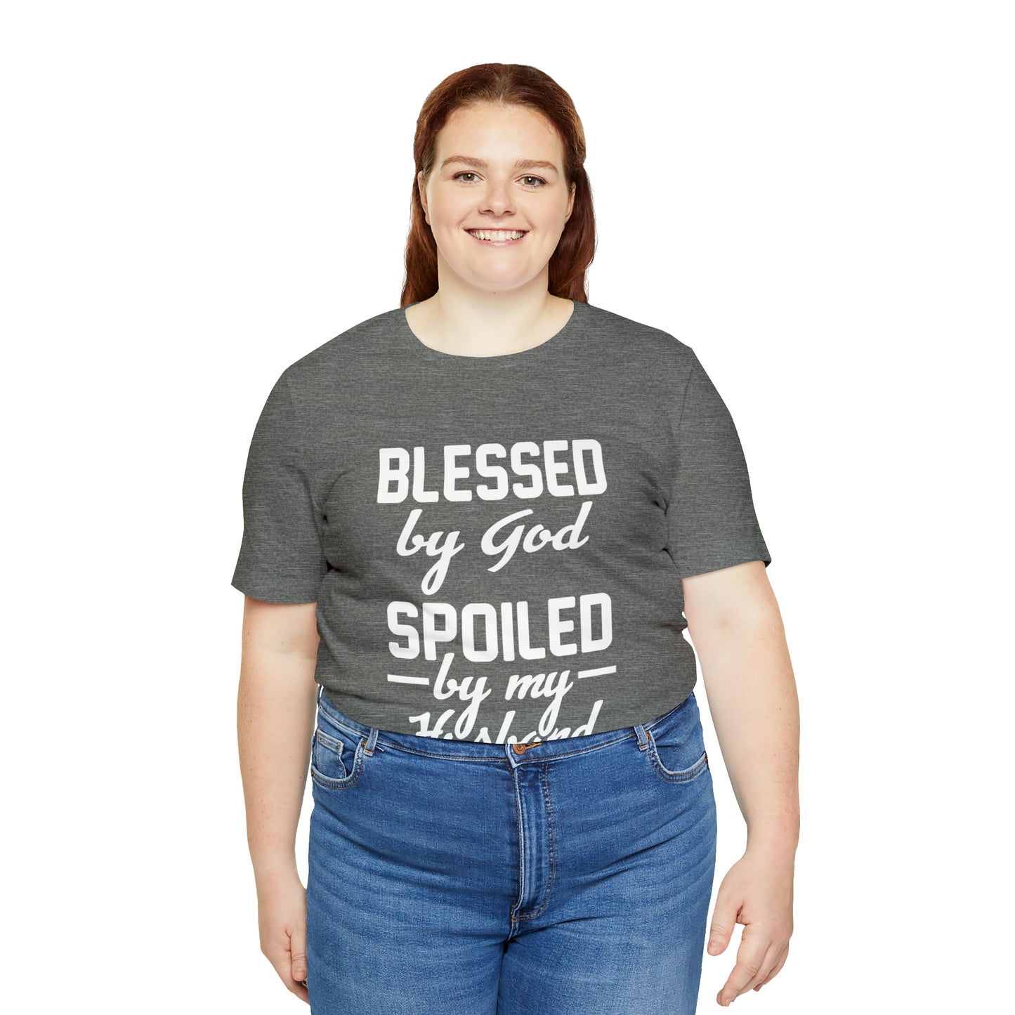 BLESSED & SPOILED Unisex Jersey Short Sleeve Tee