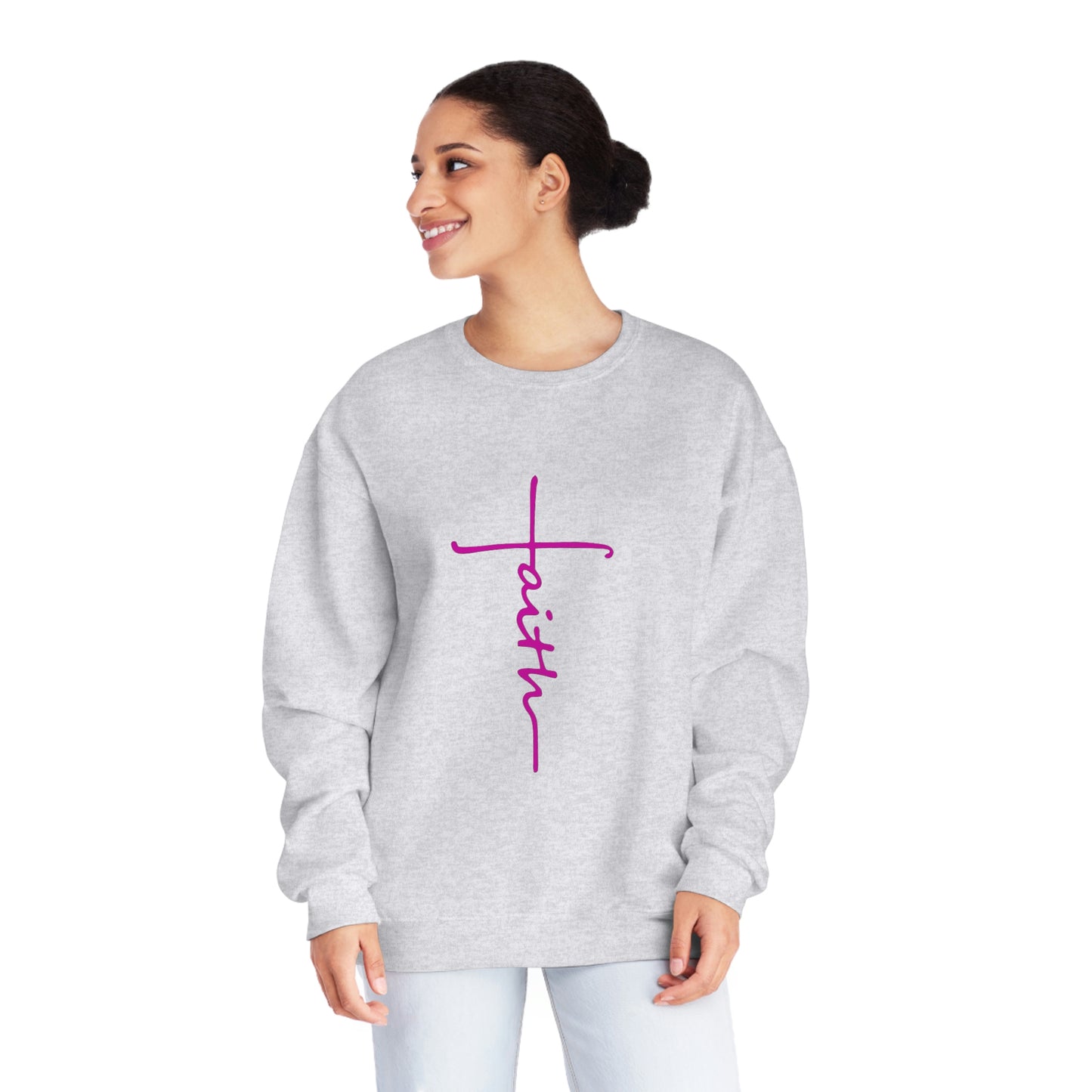 Unisex NuBlend® Faith Crewneck Sweatshirt