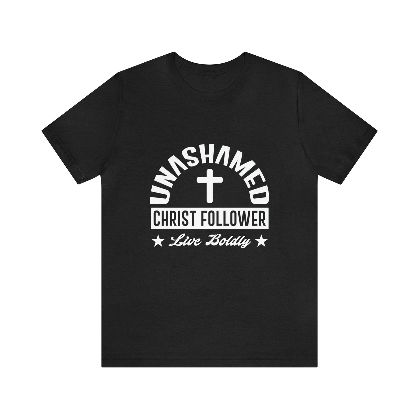 UNASHAMED FOLLOWER Unisex Jersey Short Sleeve Tee