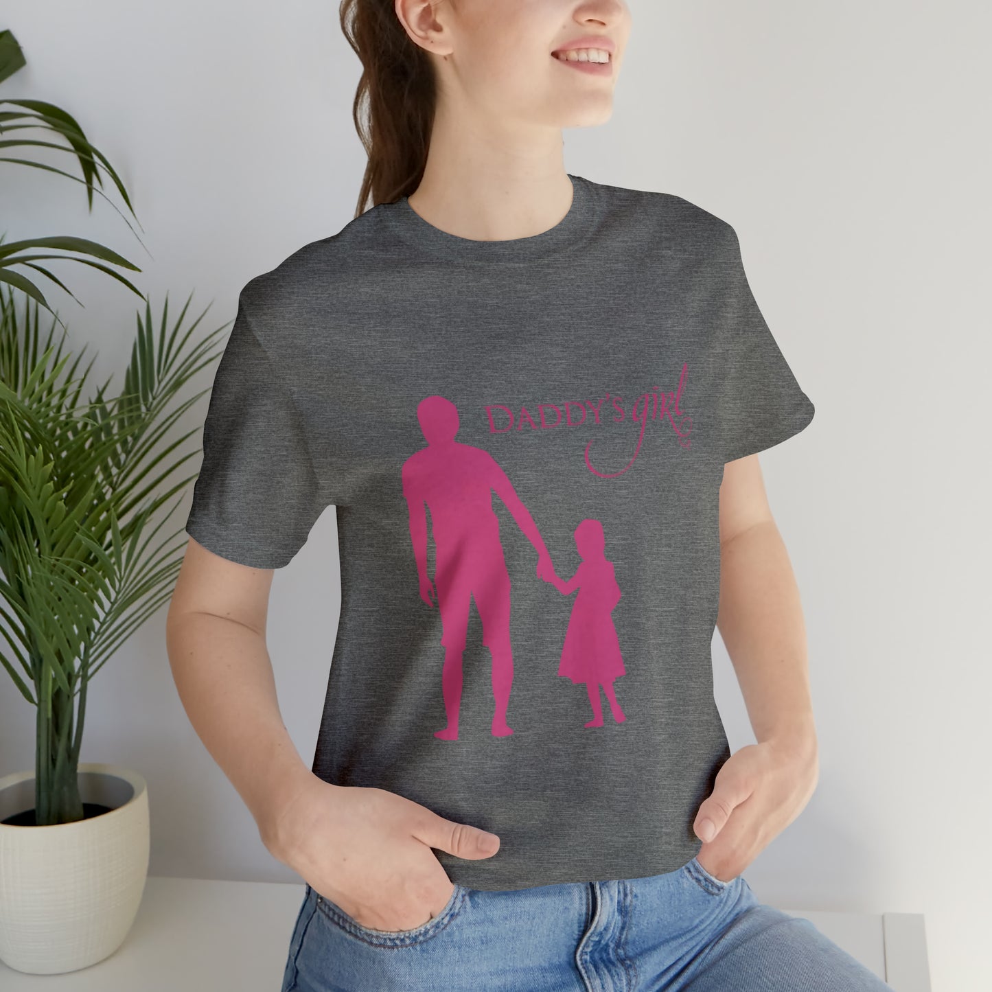 DADDY'S GIRL Unisex Jersey Short Sleeve Tee