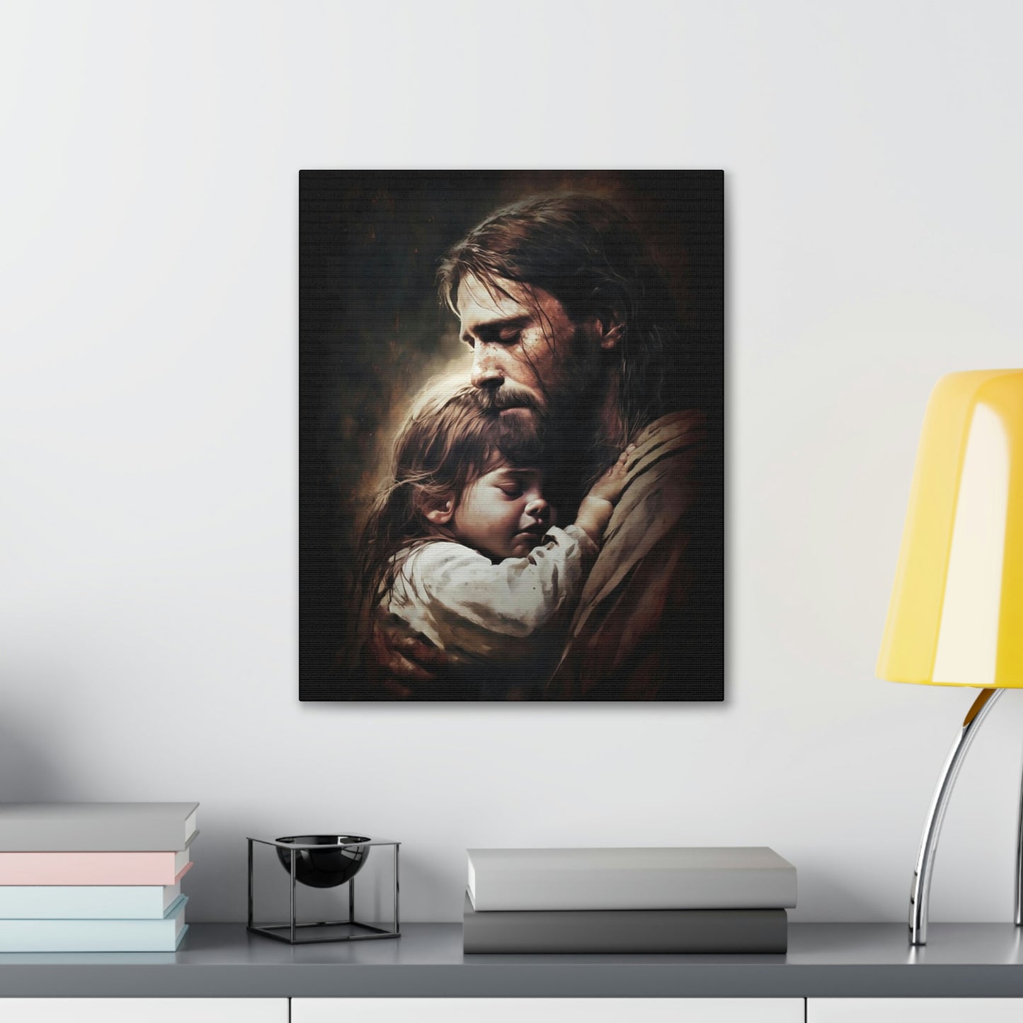 JESUS AND CHILD Canvas Gallery Wraps