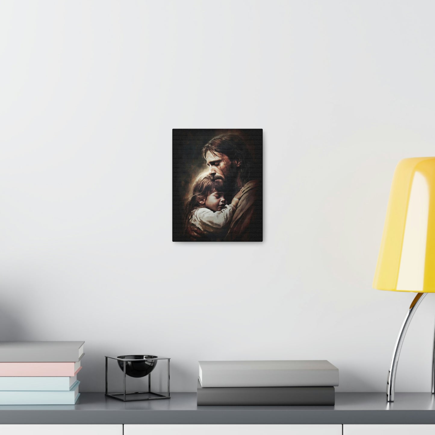 JESUS AND CHILD Canvas Gallery Wraps