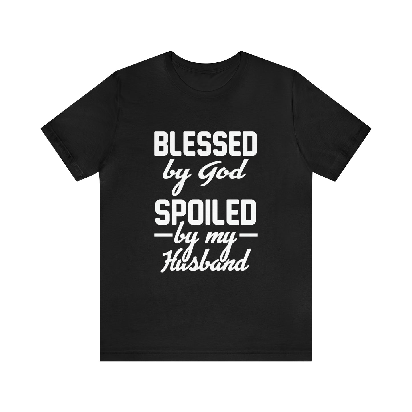 BLESSED & SPOILED Unisex Jersey Short Sleeve Tee