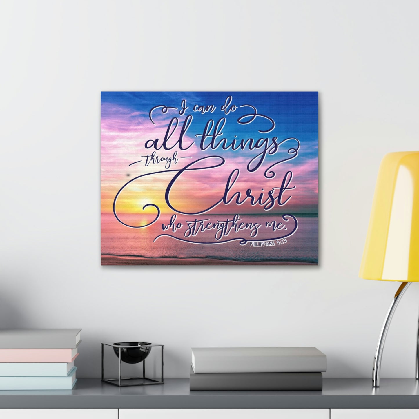 I Can Do All Things Premium Canvas Gallery Wrap