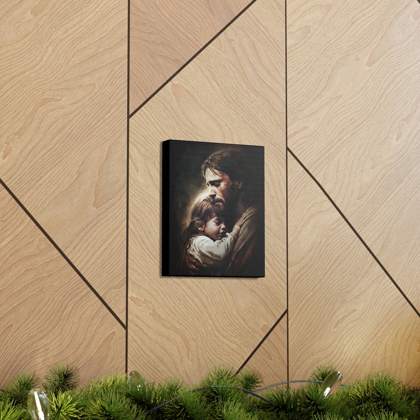 JESUS AND CHILD Canvas Gallery Wraps