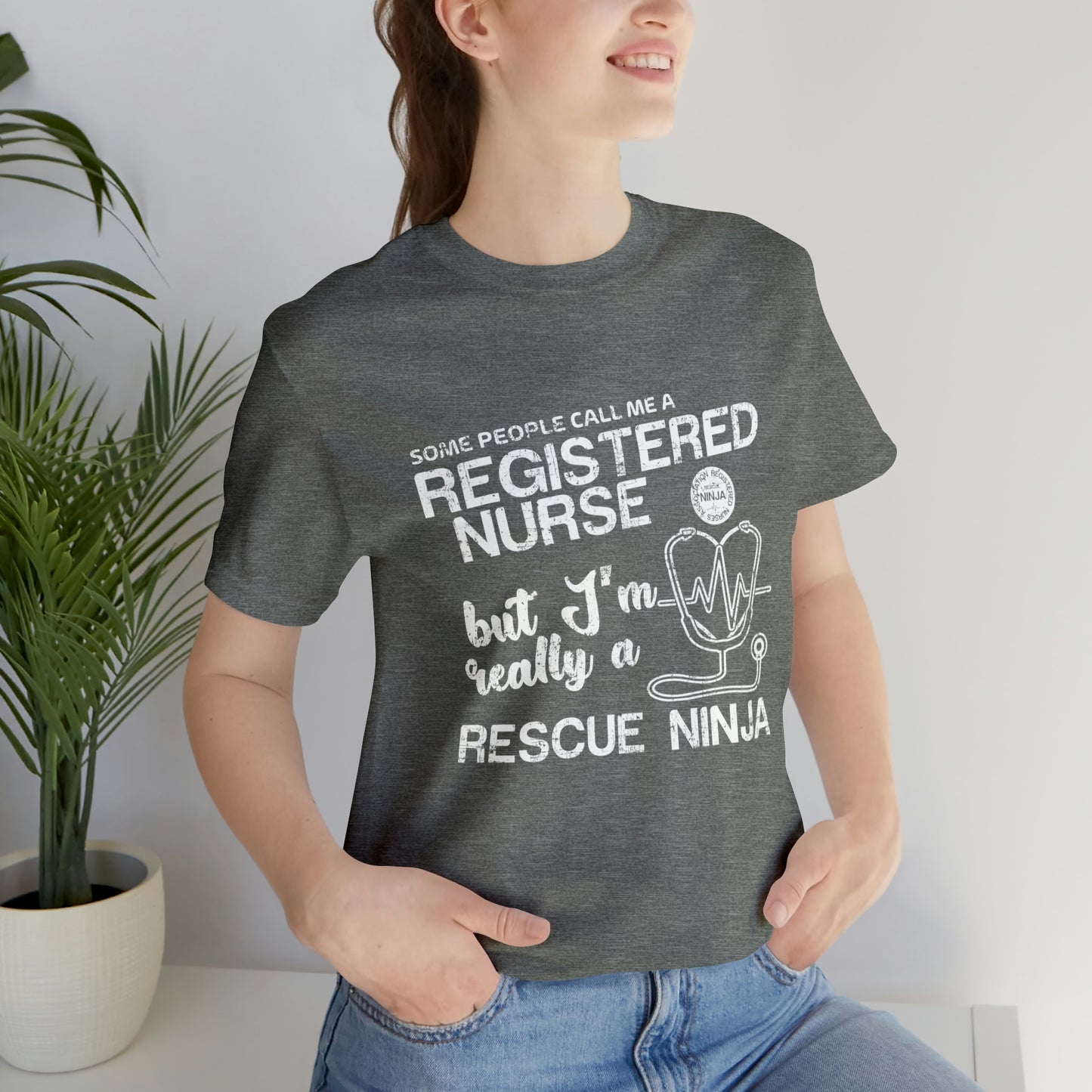 RESCUE NINJA Unisex Jersey Short Sleeve Tee