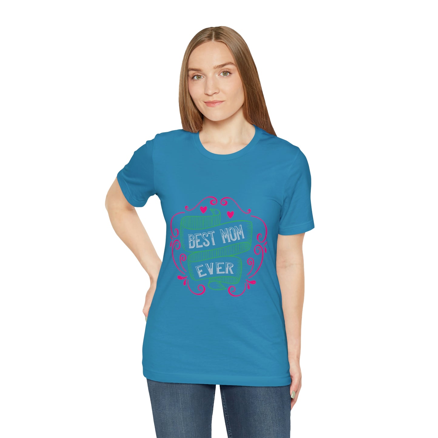 BEST MOM EVER Unisex Jersey Short Sleeve Tee