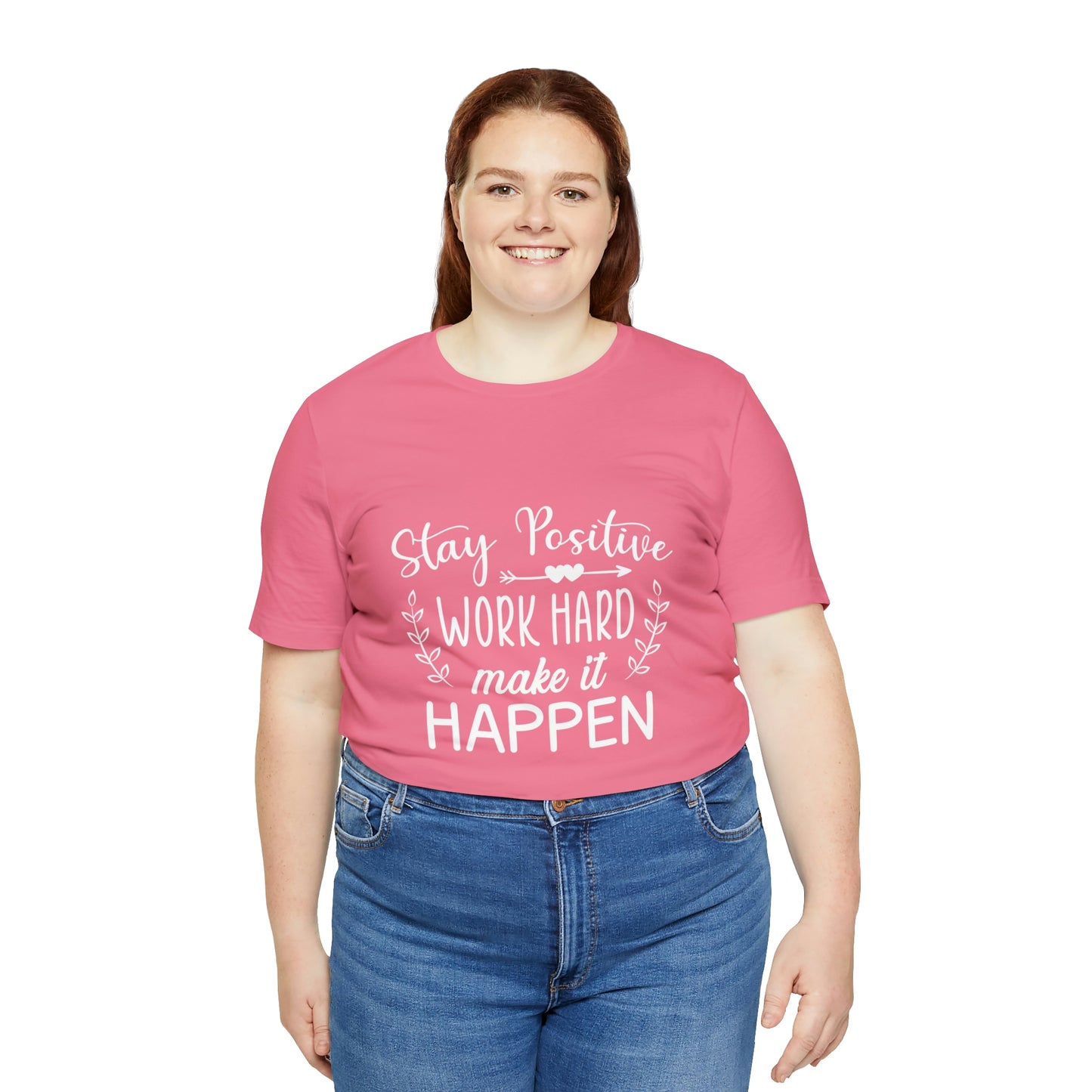 MAKE IT HAPPEN Unisex Jersey Short Sleeve Tee