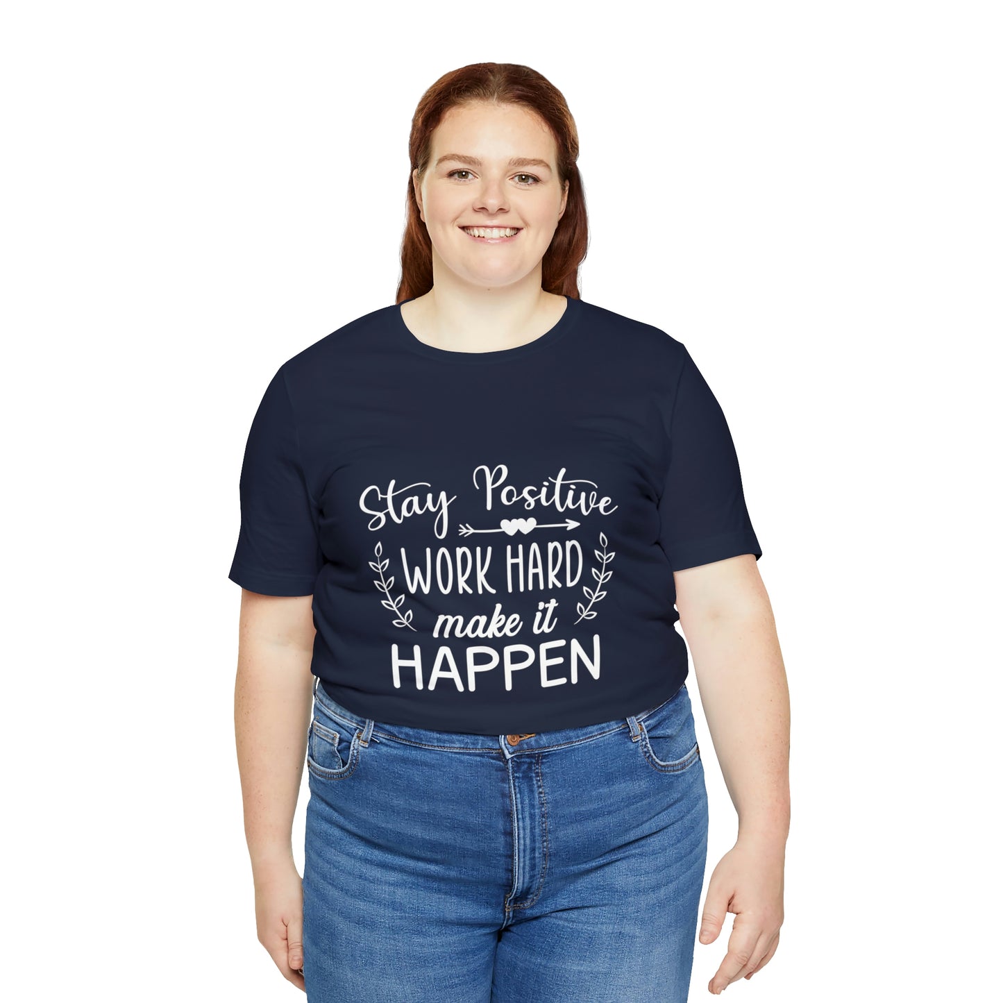 MAKE IT HAPPEN Unisex Jersey Short Sleeve Tee