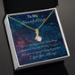 To My Beautiful Wife Alluring Beauty Necklace