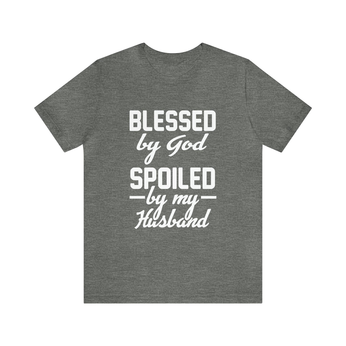 BLESSED & SPOILED Unisex Jersey Short Sleeve Tee