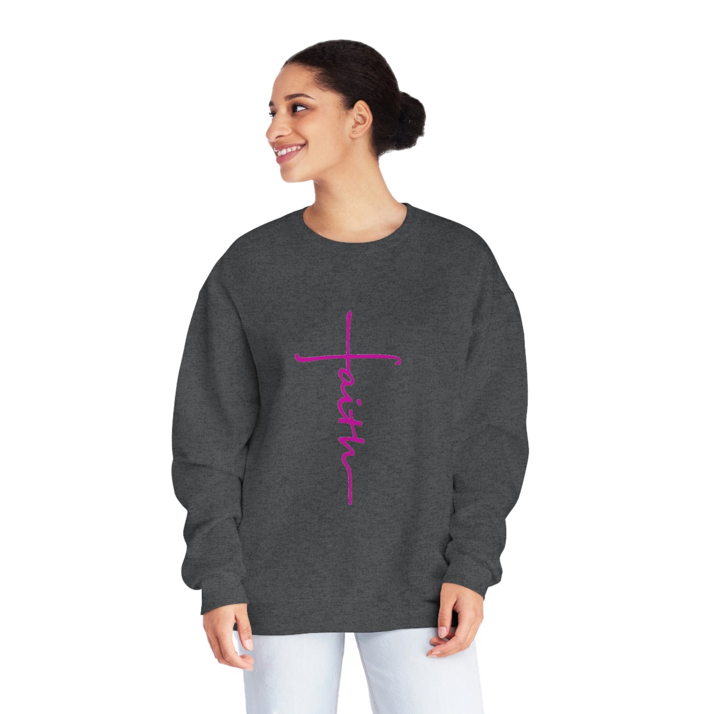 Unisex NuBlend® Faith Crewneck Sweatshirt