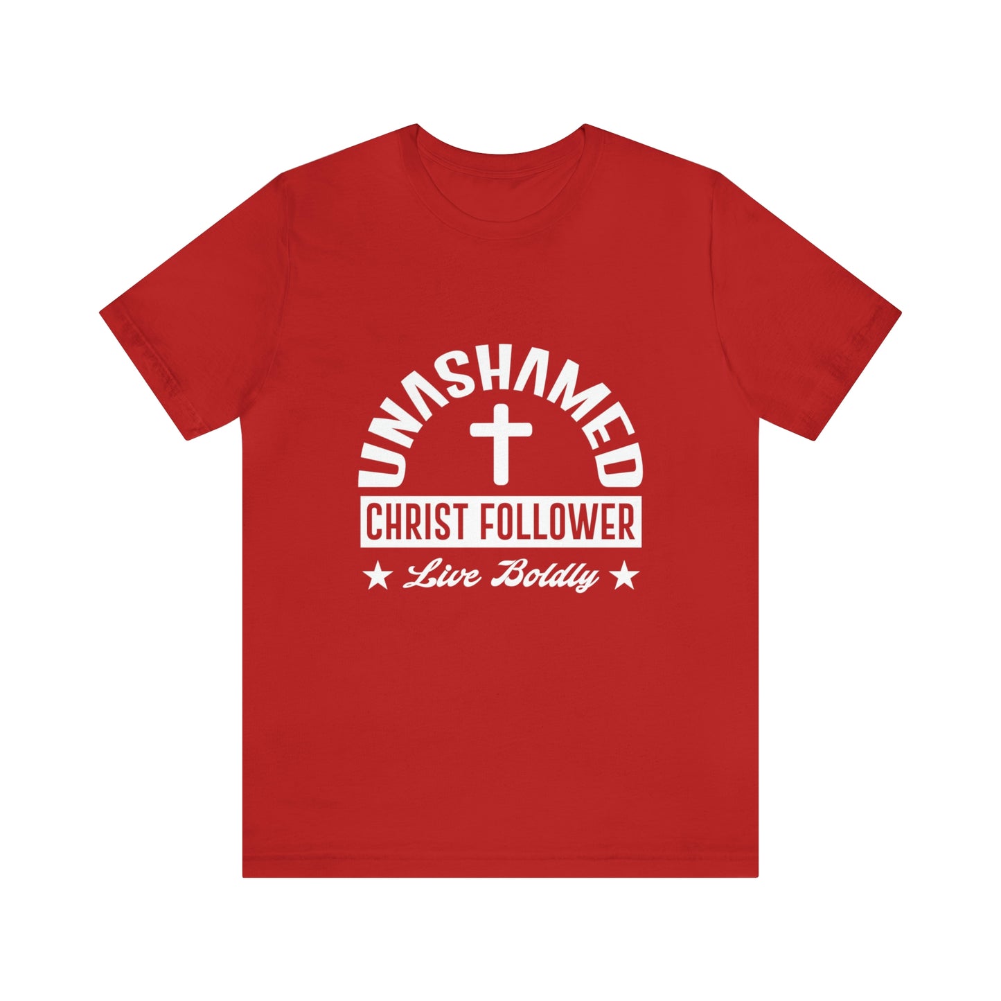 UNASHAMED FOLLOWER Unisex Jersey Short Sleeve Tee