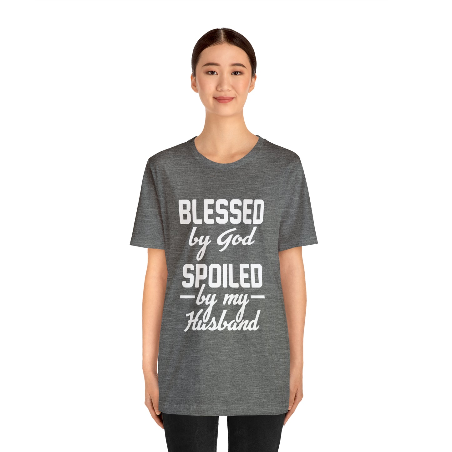 BLESSED & SPOILED Unisex Jersey Short Sleeve Tee