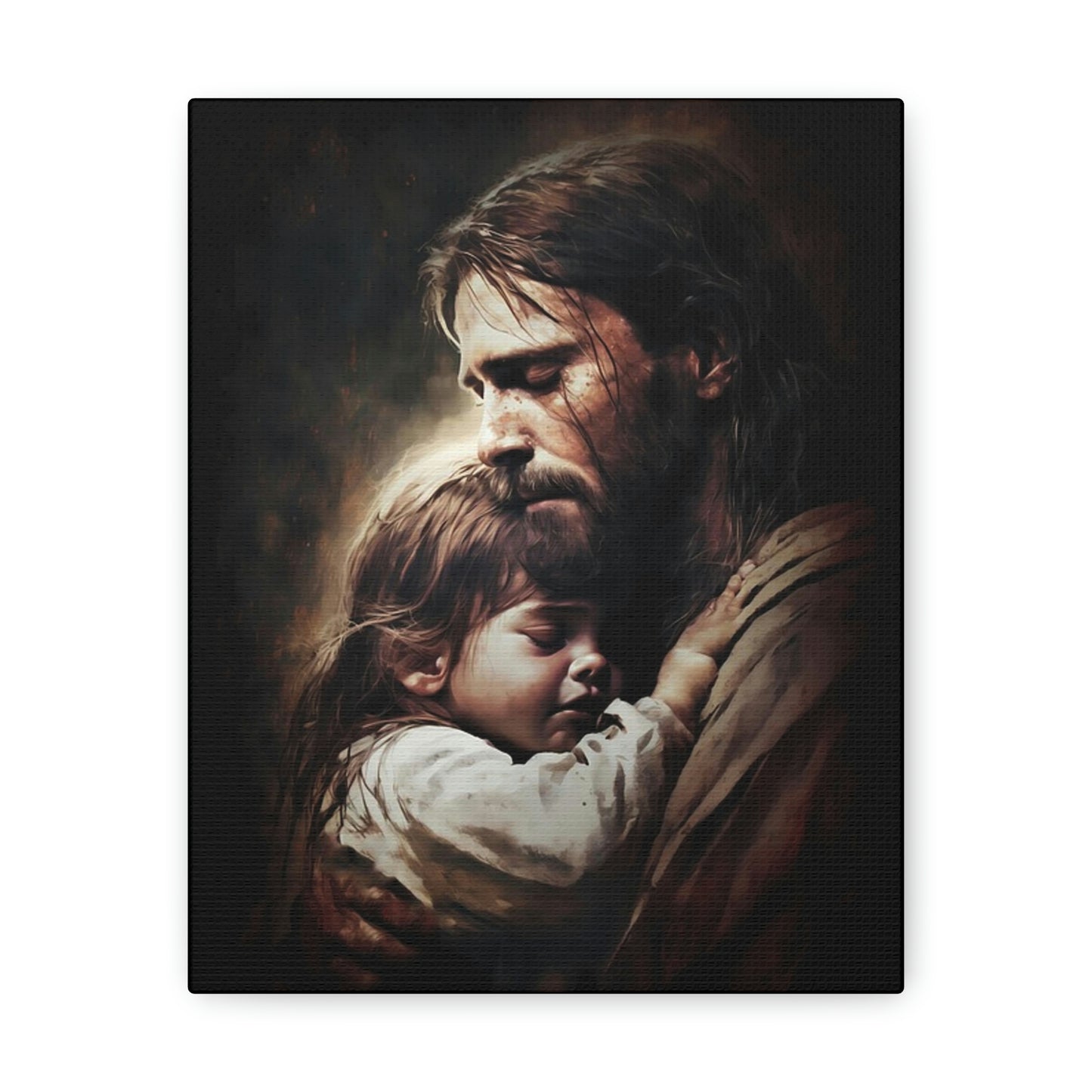 JESUS AND CHILD Canvas Gallery Wraps