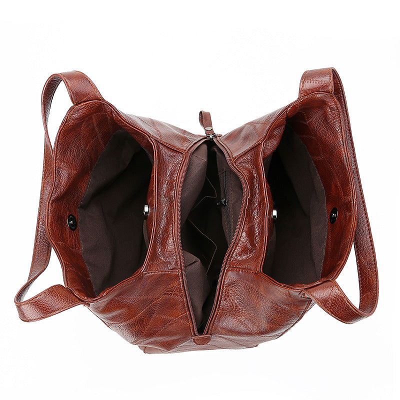 Vintage PU Leather Handbag