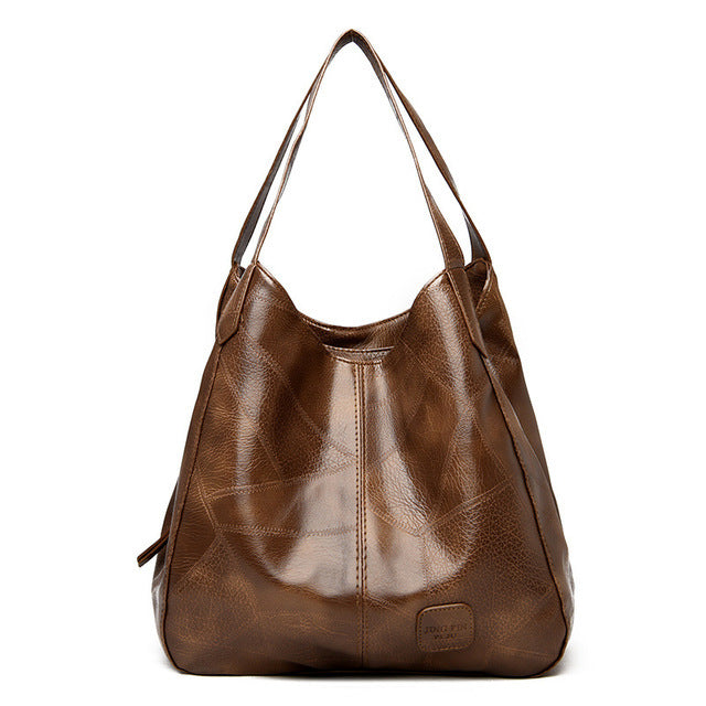 Vintage PU Leather Handbag